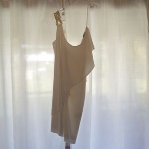 One shoulder dress